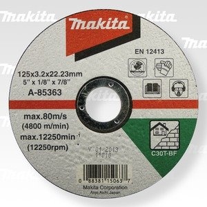 Makita Диск за рязане на камък MAKITA 125x3x22 мм A-85363 (A-85363)