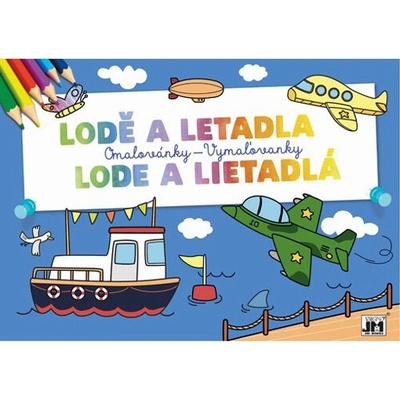 Omaľovanka A5 JM Lode a lietadlá