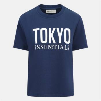 Blank Essentials Дамска тениска Blank Essentials Blank Tokyo Essentials T-Shirt Ladies - Navy