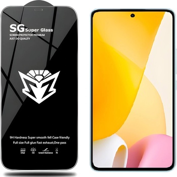 Izmael Защитно стъкло SG Super за Xiaomi 12 Lite - Черен KP24133 (24133)