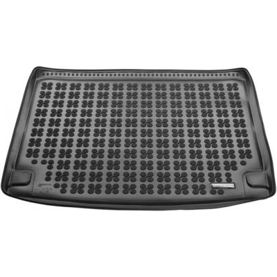 Гумена стелка за багажник за Skoda Karoq (2017+) version 4x4, with an irregular size spare tire (space saver, smaller than standard tires) - Rezaw Pla