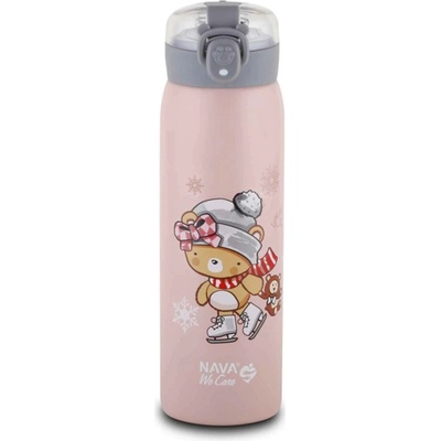 Nava Greece Dětská termoska 500 ml růžová