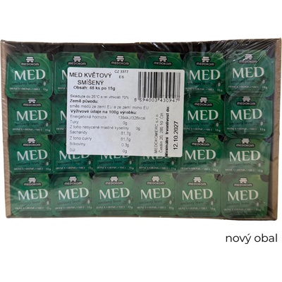 Medokomerc Med kvetový miešaný 15g, 48ks