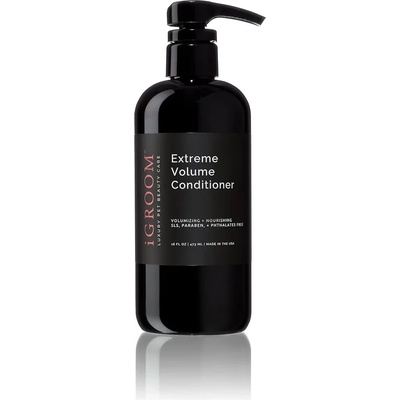 iGroom Extreme Volume Conditioner - Балсам за кучета, формулиран с комплекс от хидролизирани протеини, 189 л