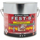 Barvy A Laky Hostivař FEST-B S2141, antikorozní nátěr na železo 0101 světle šedý, 2,5 kg