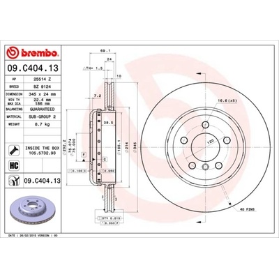 BREMBO 09.C404.13