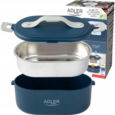 Adler AD4505b modrý 0,8 l (ADLER AD4505 BLUE) Elektrický jídlonosič