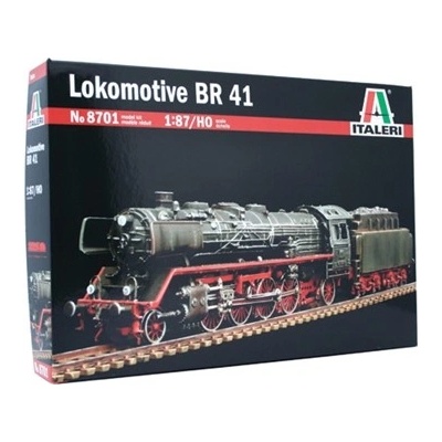 Italeri Model Kit lokomotiva BR 41 parní velikost HO 8701 1:87