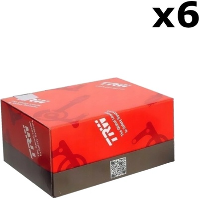 TRW ZF brzdové destičky sada 6 kompletů KH135 KH214 ORGANIC APRILIA SX 125 18-, HONDA NSR 150 02-, KAWASAKI KLX 125 10-13, KDX 250 90-94, KLX 250 09-17, KLF 300 89-07, H2 1000 '18-, YAMAHA WR 125 91-9 – Hledejceny.cz