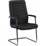RFG Посетителски стол RFG Sit M (B-79/BLACK/1PC), до 120кг, еко кожа, черен (B-79/BLACK/1PC)