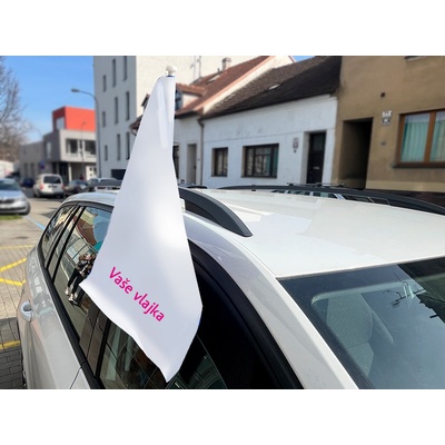 Carflag – autovlaječka s vlastní grafikou Alerion