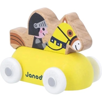 Janod Дървена количка Janod Cross Roads - Рицар (J05925)