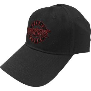 Guns N' Roses Red Circle Logo Шапка с козирка Black UNI (GNRCAP05RB)
