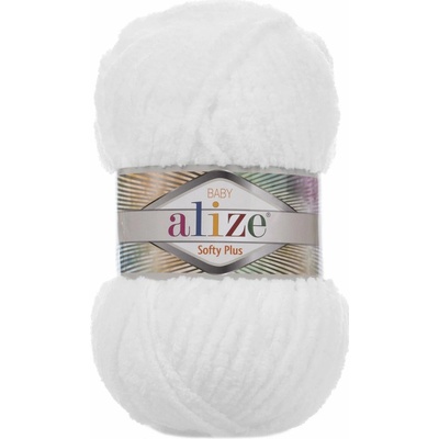 Alize Softy Plus bílá 55