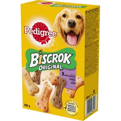 Pedigree PED Biscrock Original Dospělý jedinec Kuřecí maso 500 g
