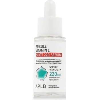 APLB Spicule Vitamin C Shot 220 Serum озаряващ серум за лице с витамин с и spicule технология 40 ml унисекс