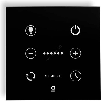 Faro Barcelona Faro 33988 - Настенен сензорен регулатор за таванни вентилатори 230v черен (fa33988)