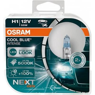 Osram Cool Blue Intense H1 P14,5s 12V 55W 64150CBN-2HB 2 ks