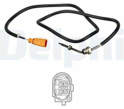 Čidlo teploty výfukových plynů DELPHI TS30264