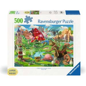 Ravensburger Пъзел Ravensburger от 500 части - Райската страна (7012001002)