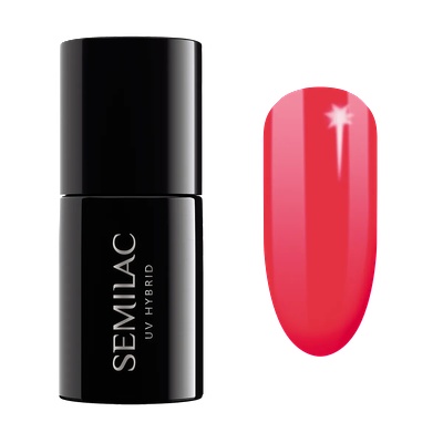 Semilac 568 Uv Gel Polish Neon Ruby Гел лак 7ml