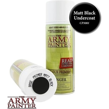 Army Painter Base Primer Matt Black Spray 400ml