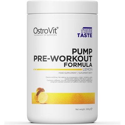 Ostrovit Pump preworkout formula 500 g