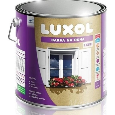 Luxol Barva na okna 0,75 l lesk bílá – Sleviste.cz