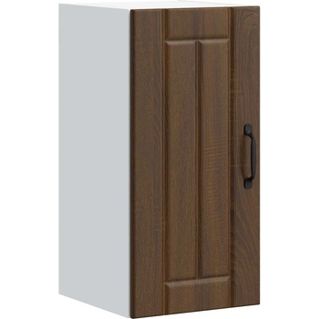 vidaXL Кухненски стенен шкаф Lucca, кафяв дъб, инженерно дърво (853784)