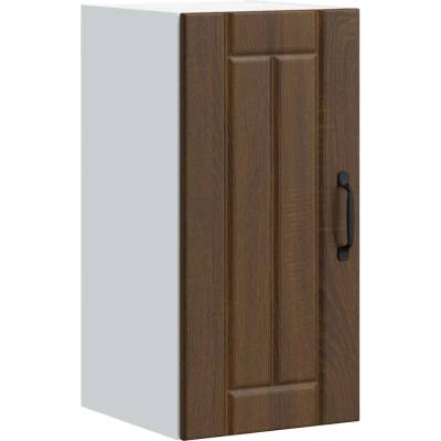 vidaXL Кухненски стенен шкаф Lucca, кафяв дъб, инженерно дърво (853784)