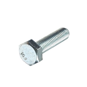 Марина Болт машинен ISO4017, DIN933 кл. 10.9 Zn