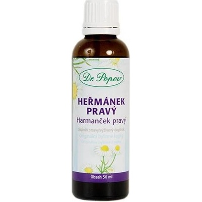 Dr. Popov Heřmánek lékařský originální bylinné kapky 50 ml