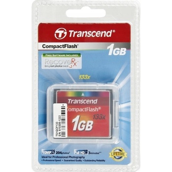 Transcend CompactFlash 1 GB TS1GCF133