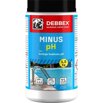 DEBBEX pH mínus 1,5kg