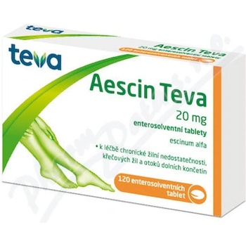 AESCIN Teva 20 mg 120 tabliet