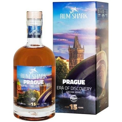 Rum Shark UFO 4 Prague 15y 45% 0,7 l (karton)