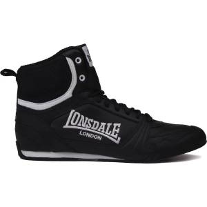 Lonsdale Обувки Lonsdale Boxing Boots - Black/White