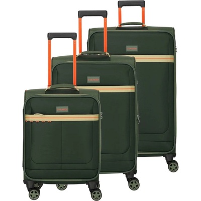 Travelite Комплект пътни куфари Travelite Color Craze S, M, L Olive Travelite | Zelen | МЪЖЕ | UNI