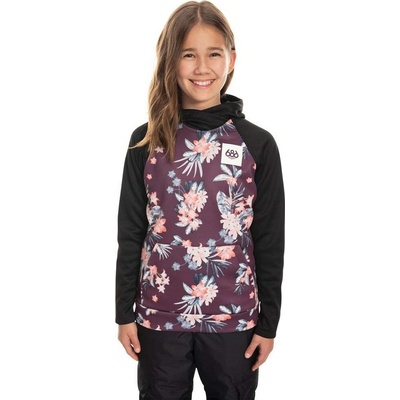 686 Bonded Pullover Hoody Blackberry Flower Cblk BBFL
