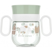 Mepal nepropustný hrnek 360° Mio s úchyty farma 200 ml