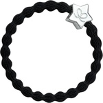 By Eloise London Silver Diamanté Star Black