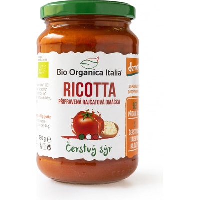 Bio Organica Italia Omáčka rajčatová s Ricottou 350 g