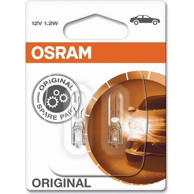 Osram 2721-02B/E W1,2W W2x4,6d 12V 1,2W 2 ks
