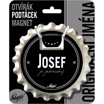 Nekupto Otvírák na pivo, podtácek - Josef V.I.P. NKQ