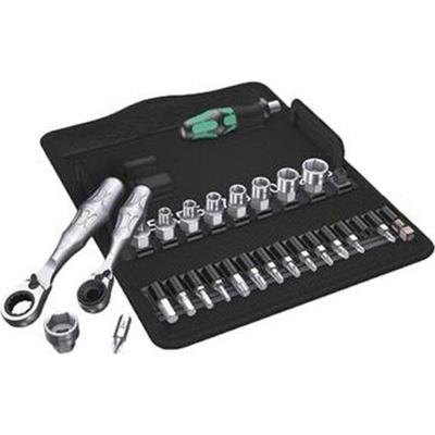 Wera 05135918001 - Gola sada 1/4" 25-dílů, ráčna na ořechy a ráčna na Bity, Kraftform Kompakt Zyklop Mini 2 – Sleviste.cz