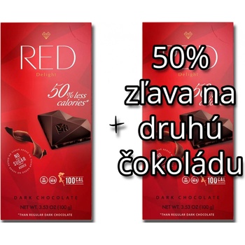 RED horká čokoláda 100g