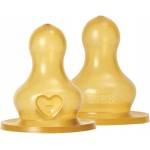 Bibs Комплект каучукови биберони за бутилка Bibs - Бавен поток, 0 м+, 2 броя (5000001) - ozone