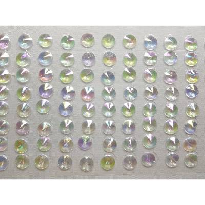 Nalepovacie kamienky 10 mm transparent DY655