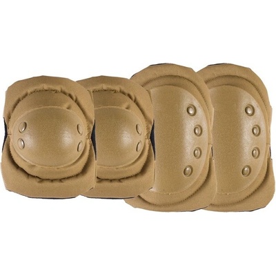 Chrániče Wosport Royal kolien a lakťov tan