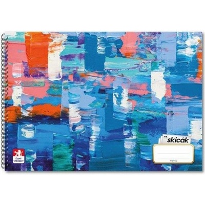 Oxybag 8-83522 Oilpaint skicár A4 špirála na krátkej strane 50 listov 190g/m2